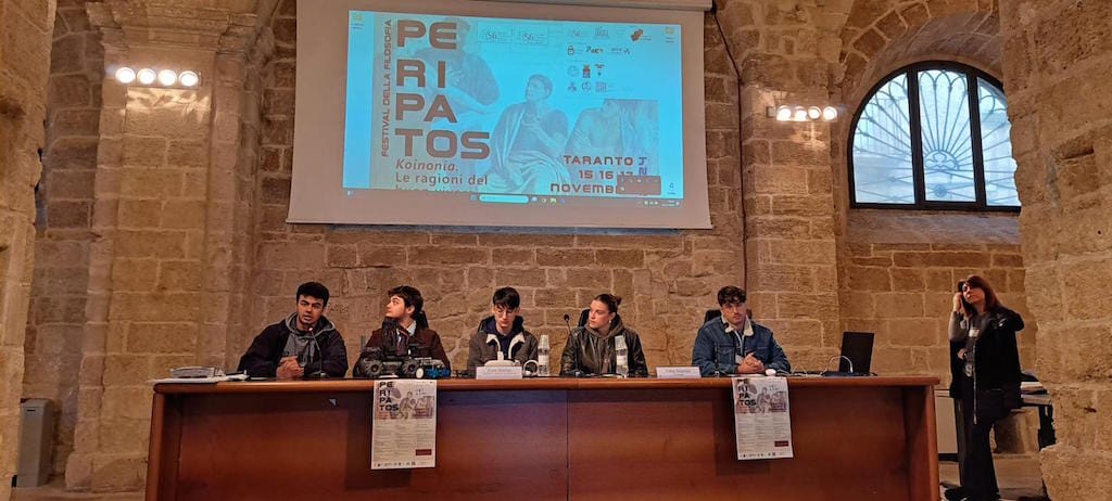 Gli allievi della 5LSC che hanno relazionato al Festival della Filosofia